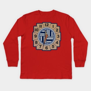 Sesame Street Pinball Clock Kids Long Sleeve T-Shirt